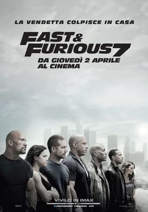 copertina del programma Fast & Furious 7