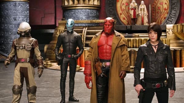 copertina del programma Hellboy: The Golden Army