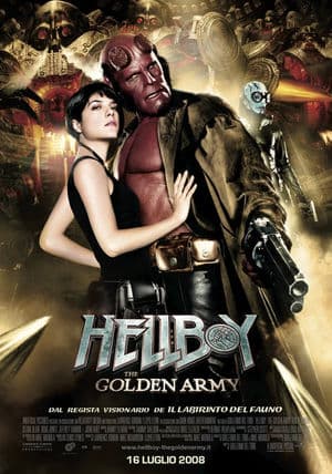 copertina del programma Hellboy: The Golden Army