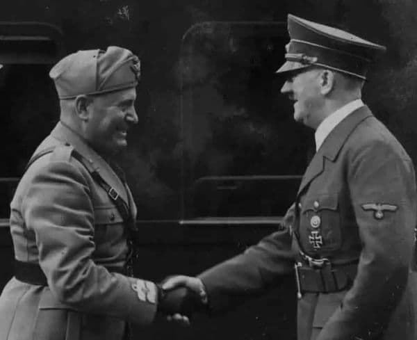 copertina del programma Hitler e Mussolini - Gli anni degli incontri