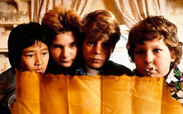 copertina del programma I Goonies
