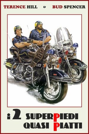 copertina del programma I due superpiedi quasi piatti