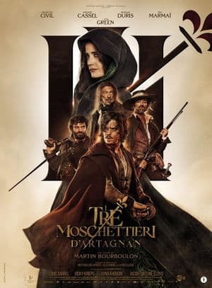 copertina del programma I tre moschettieri - D'Artagnan