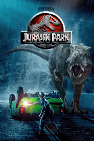 copertina del programma Jurassic Park