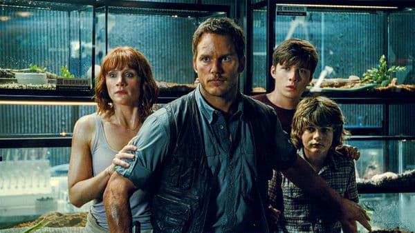 copertina del programma Jurassic World