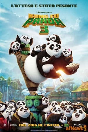 copertina del programma Kung Fu Panda 3