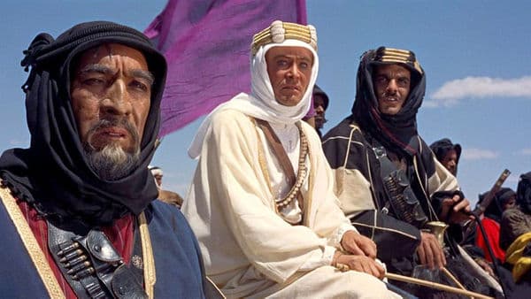 copertina del programma Lawrence d'Arabia