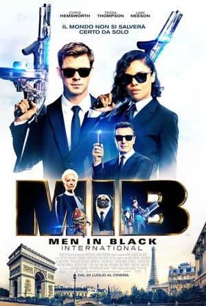 copertina del programma Men in Black: International
