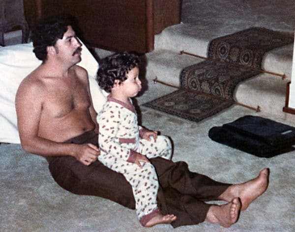 copertina Mio padre, Pablo Escobar