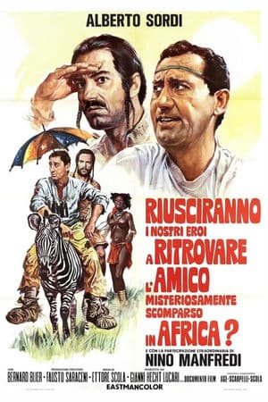 copertina del programma Riusciranno i nostri eroi a ritrovare l'amico scomparso in Africa?