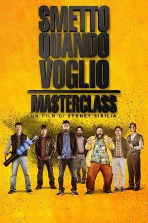 copertina del programma Smetto quando voglio - Masterclass