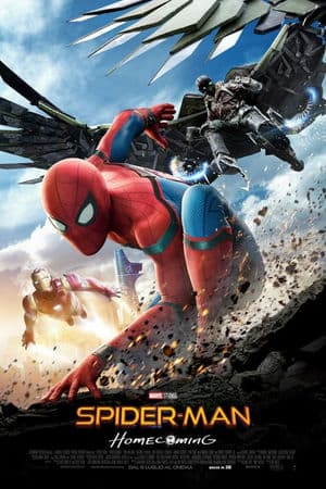 copertina del programma Spider-Man: Homecoming