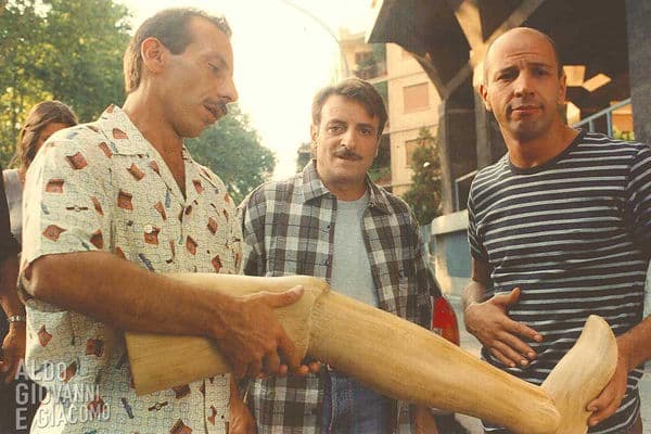 copertina Tre uomini e una gamba