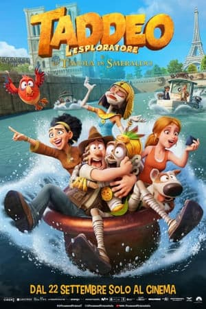 copertina del programma Taddeo l'esploratore e la tavola di smeraldo