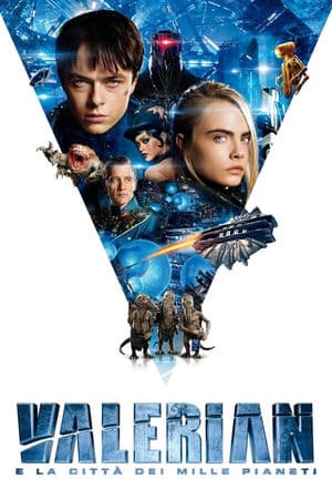 copertina del programma Valerian e la città dei mille pianeti