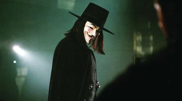 copertina V per Vendetta