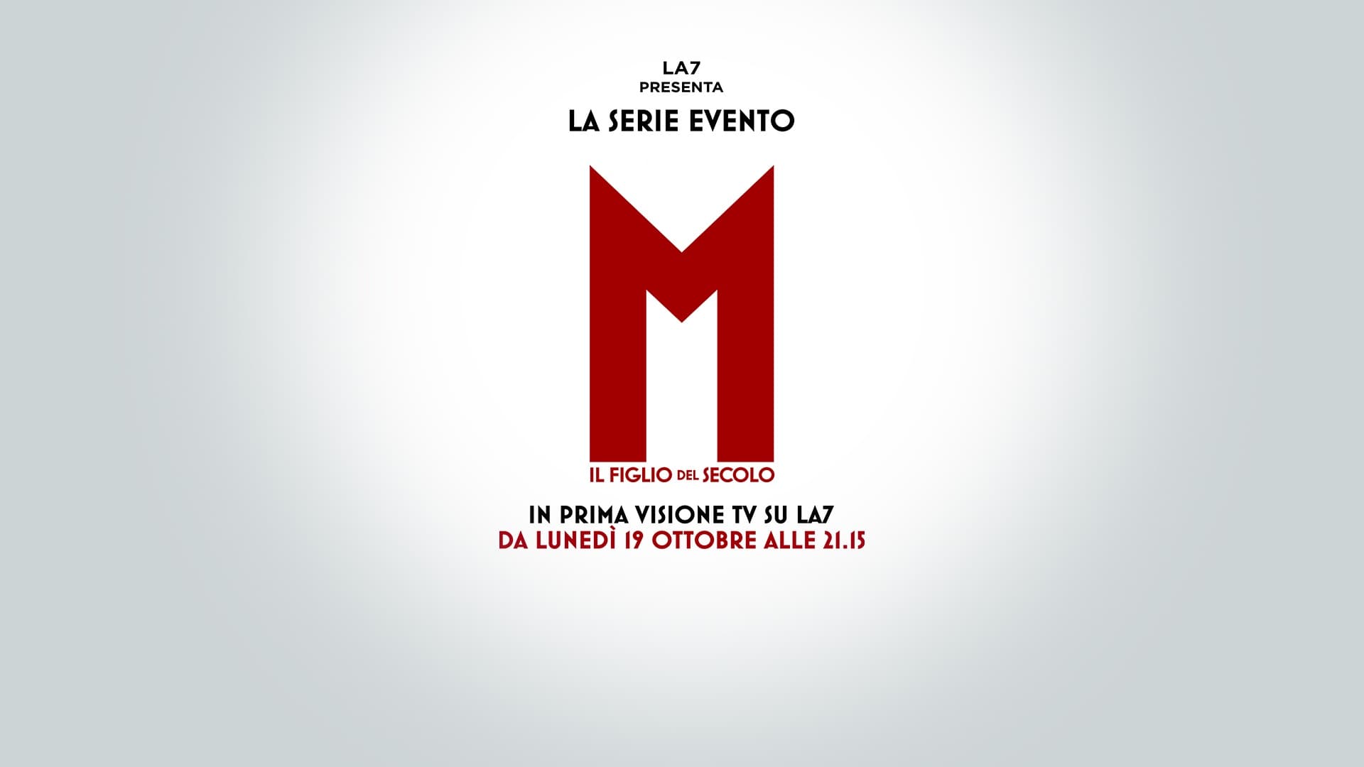 copertina del programma M - Il figlio del secolo