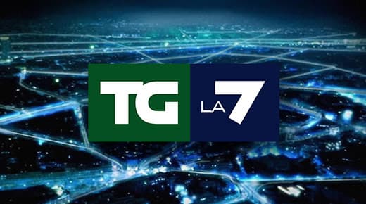 copertina TG LA7 Notte