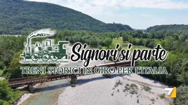 copertina Signori si parte - Treni storici in giro per l'Italia