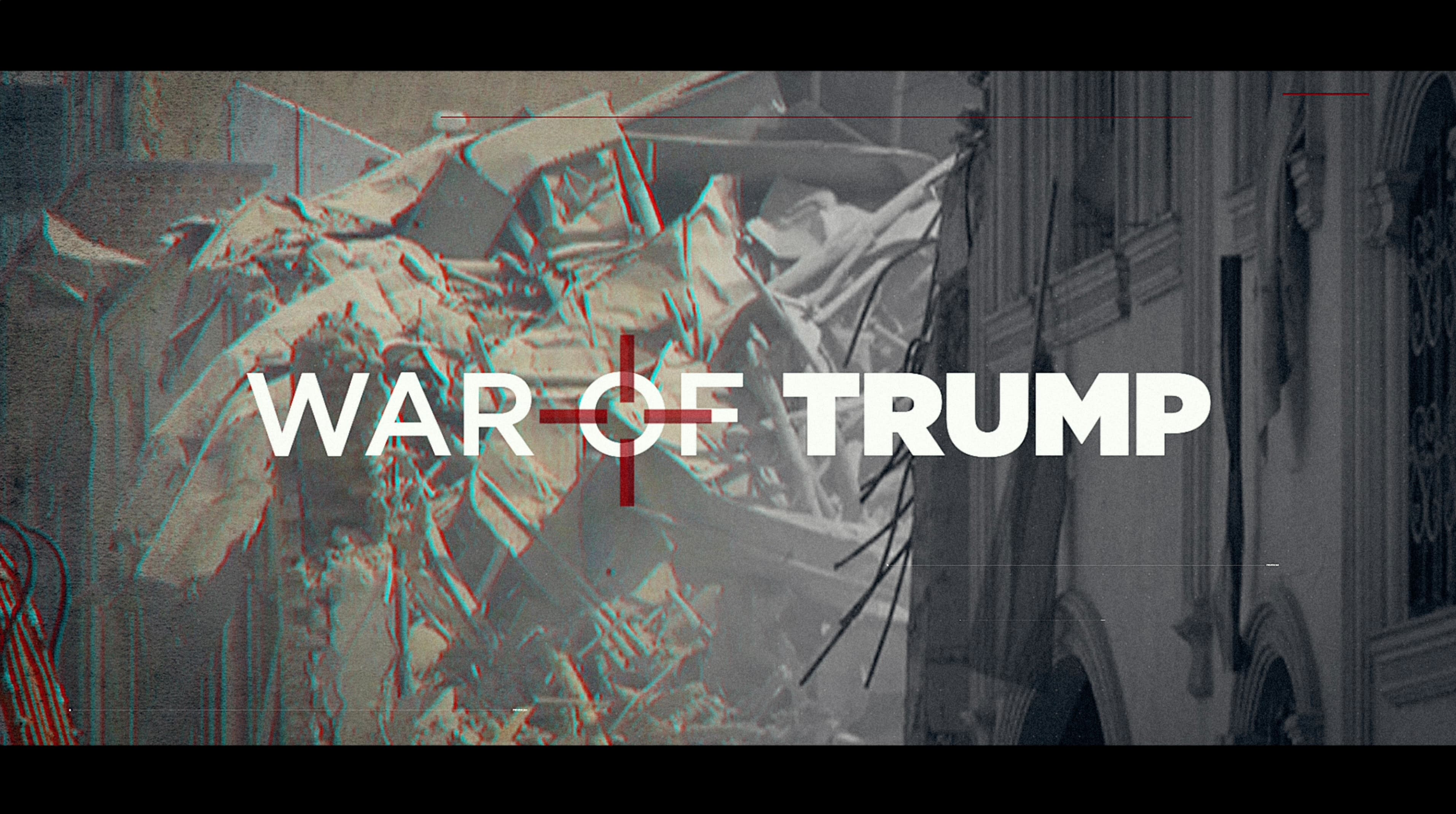 copertina del programma The war of Trump