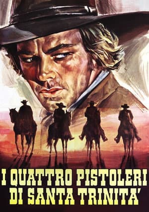 copertina del programma I quattro pistoleri di Santa Trinità