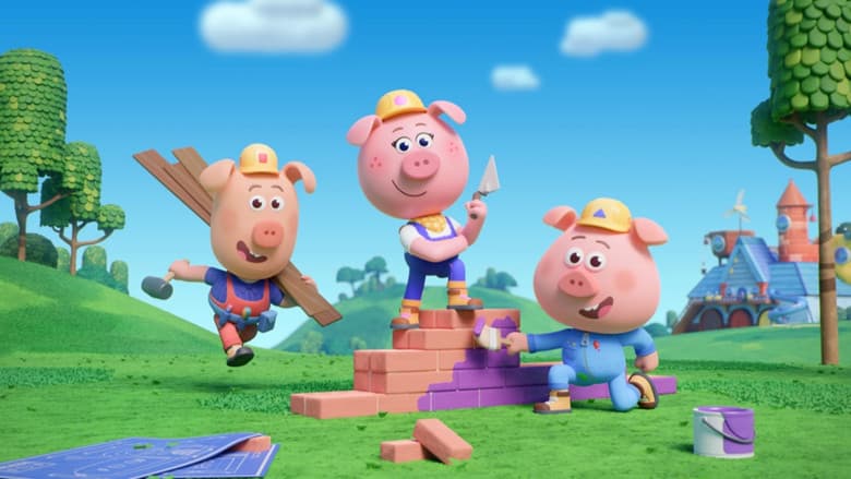 copertina Piggy Builders - Maialini costruttori