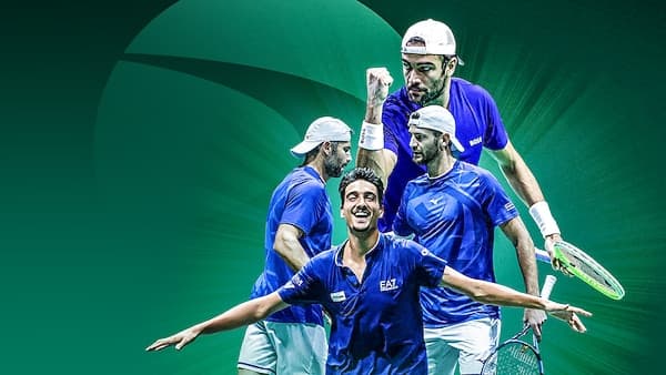 Coppa Davis 2025 - Finale: Italia - Spagna, Doppio: Bolelli/Vavassori - Martinez/Granollers copertina del programma Coppa Davis 2025 - Finale: Italia - Spagna, Doppio: Bolelli/Vavassori - Martinez/Granollers