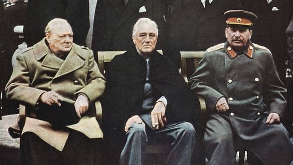 copertina Churchill, Roosevelt, Stalin - In Cammino Verso Yalta