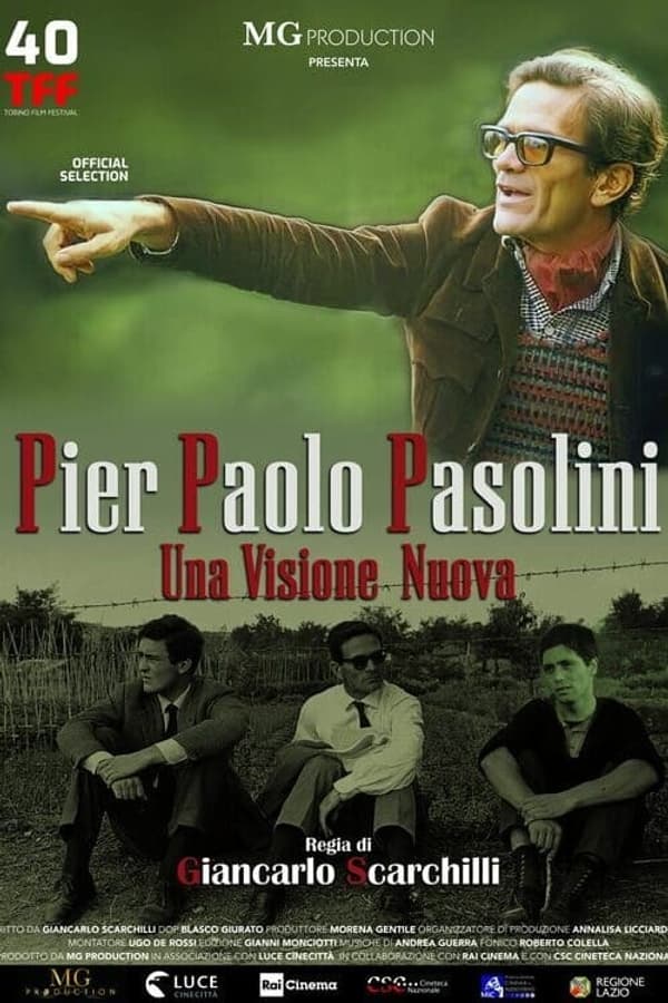 copertina Pier Paolo Pasolini - Una Visione Nuova