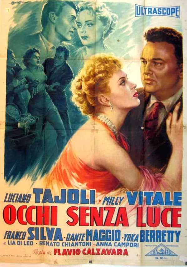 copertina Gli occhi senza luce