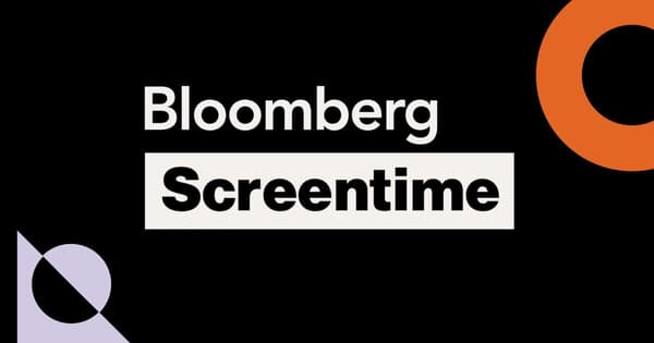 copertina Bloomberg Screentime: The...