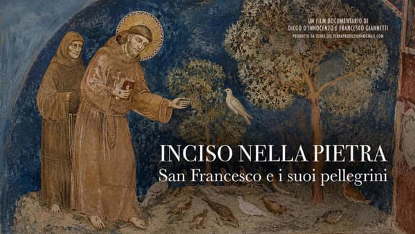 copertina Inciso nella pietra: san francesco e i suoi pellegrini