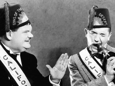 copertina Stanlio e Ollio - I figli del deserto