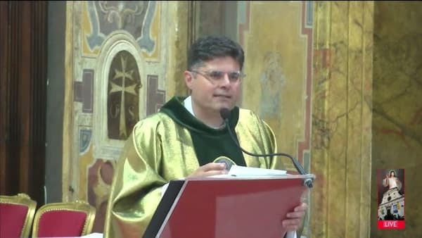 copertina CORONCINA ALLA DIVINA MISERICARDIO - CHIESA DI SANTO SPIRITO IN SASSIA ROMA
