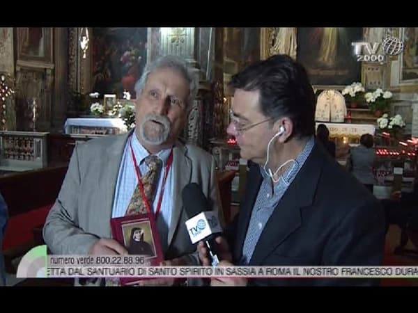 copertina CORONCINA ALLA DIVINA MISERICORDIA - CHIESA DI SANTO SPIRITO IN SASSIA ROMA
