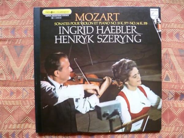 copertina Mozart - Sonata per violino KV 378