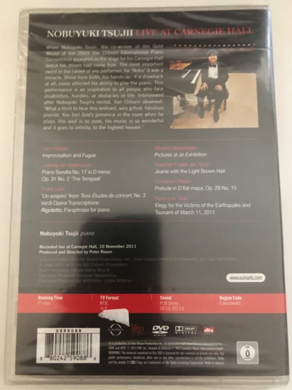 copertina Nobuyuki Tsujii al Carnegie Hall