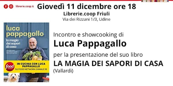 copertina Il menu' di Natale con Luca Pappagallo