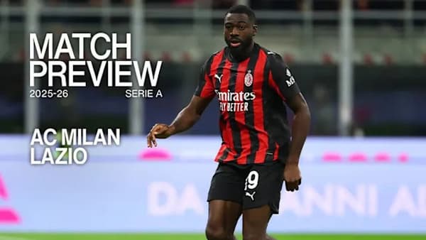 copertina Milan v Lazio 25/26