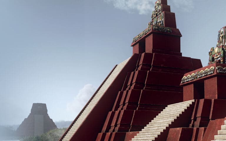 copertina L' antico mondo di Tikal