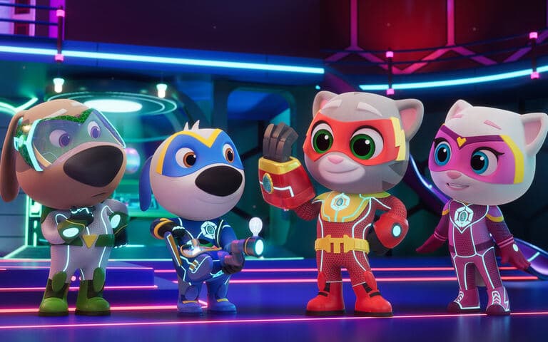 copertina Talking Tom Heroes: Super Amici